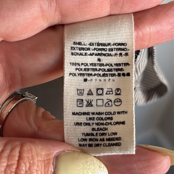 Free People Pebble Crepe Free Bird Top Size Large - Picture 7 of 8